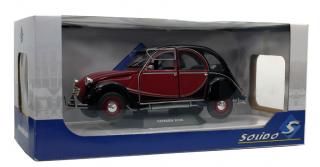 Citroen 2CV6 CHARLESTON rot/schwarz Solido S1805013 1:18